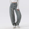 Women's loose wide leg jeans
