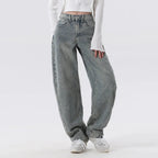 Women's loose wide leg jeans