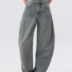 Women's loose wide leg jeans